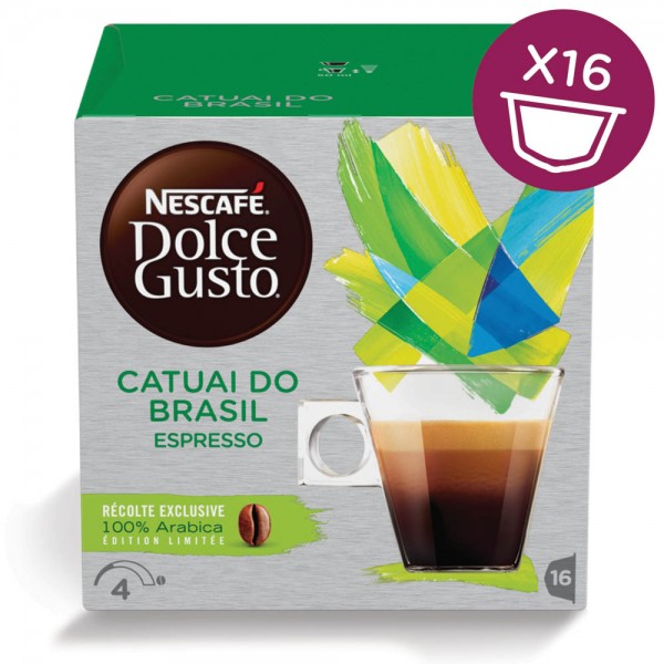 Catuai Do Brasil 16 Capsules NESCAFÉ® Dolce Gusto® - Selling Format	